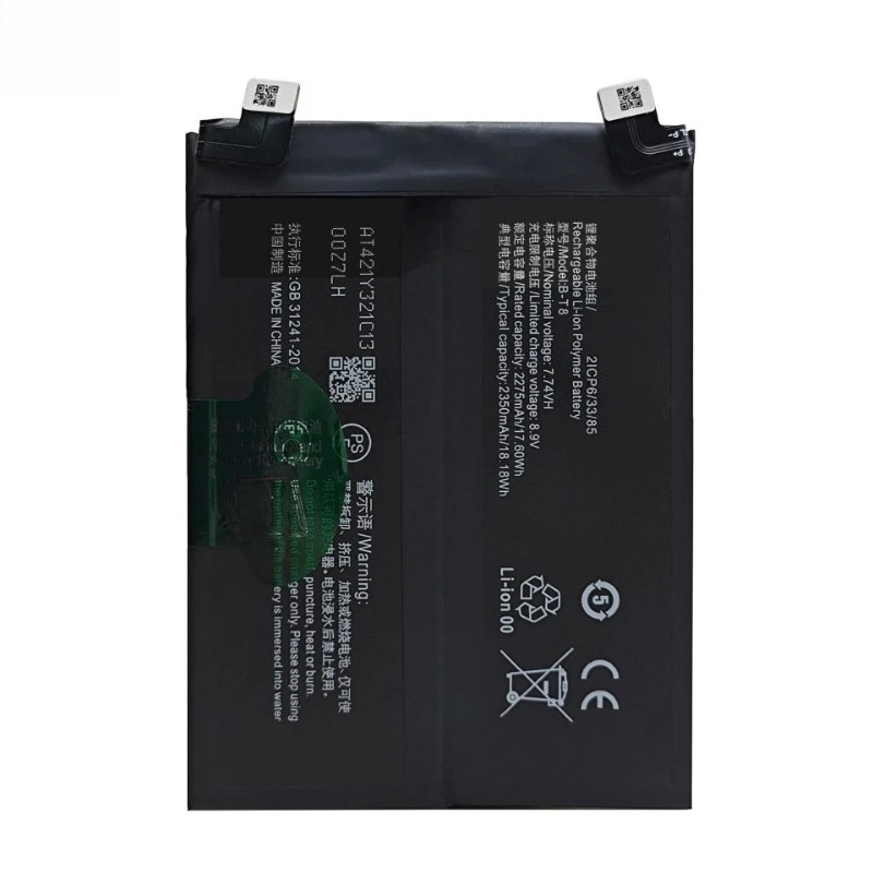 High Quality B-T8 Phone Battery 7.74V 4700mAh For IQOO 9 Pro V2172A I2022 Brand New Replacement Battery