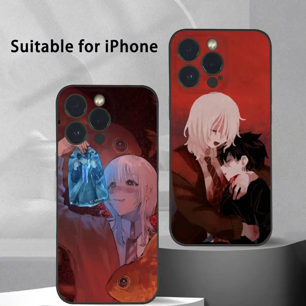 

S-Saihate Station S-Shion Phone Case For IPhone 16 15 14 13 12 11 Pro Max Plus Mini Frosted Soft Shell Funda