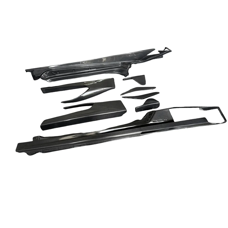 

Carbon Tuning Part for Huracan EVO Facelift M Style Side Bumper Skirts Diffuser Kit for LP610 LP600 Carbon Side Panel