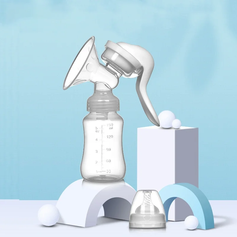 Manual Postpartum Breast Pump Painless High Suction Milking Machine for Pregnant and Postpartum Women Portable Baby Accessories