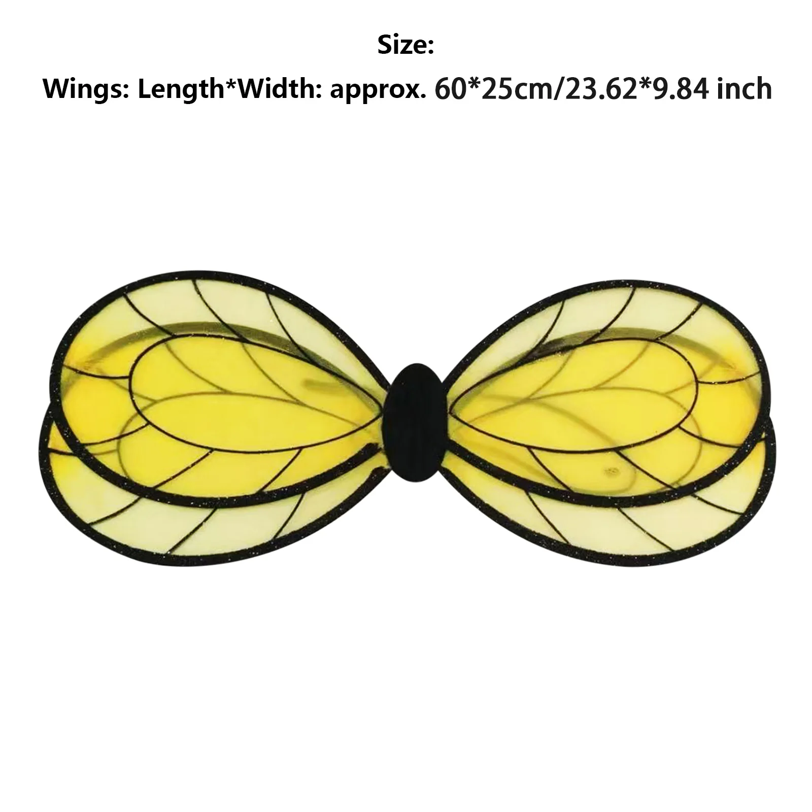 Bijenkostuum Vleugels Schattig Hommel Vluchtaccessoire voor Halloweenfeest Stage Performance Kinderen Volwassenen Unisex Aankleden