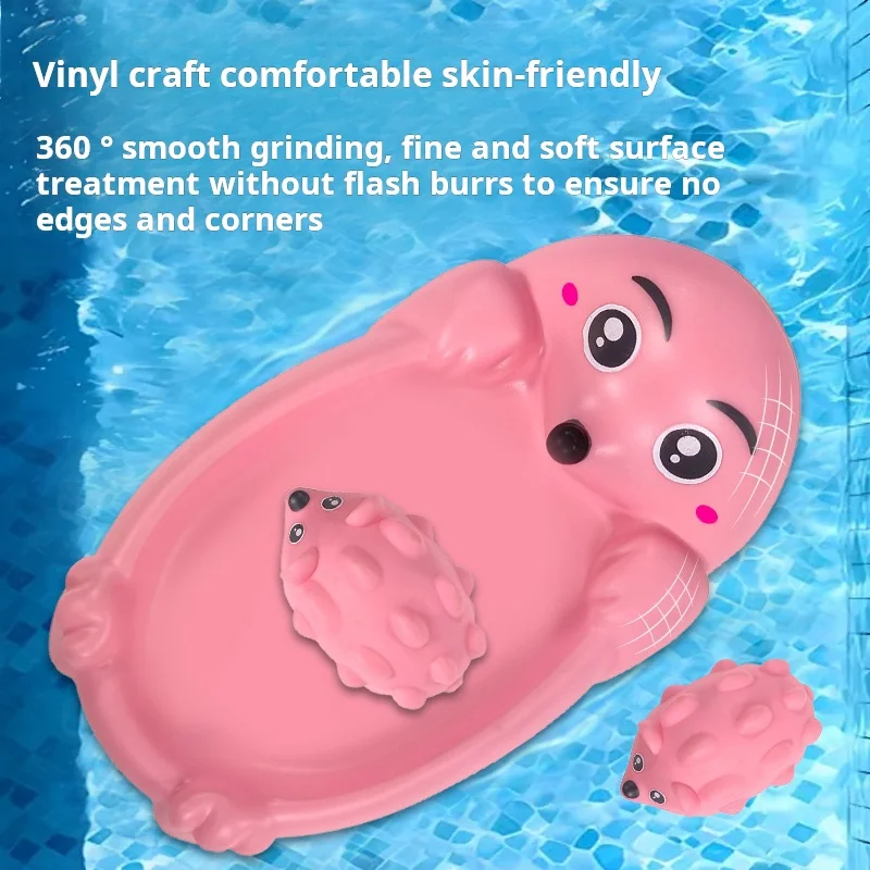 Nouveaux jouets de bain pour bébés, jeu d'eau flottant, matériau sûr, Design mignon, bec de canard, ornithorynque et hérisson, baignoire amusante pour enfants de 6 mois