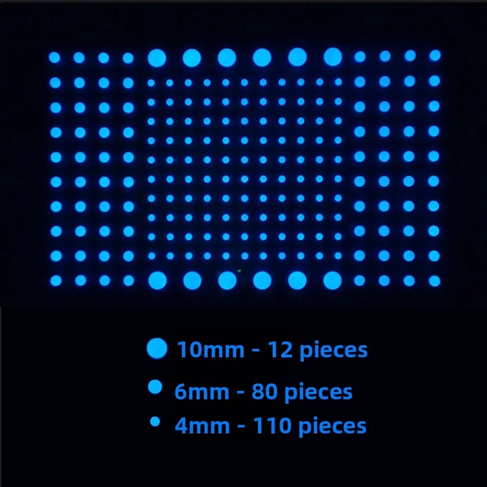 3D Luminous Star Wall Decals 3D Star Wall Decals Three-dimensional Effect Self-adhesive PVC Five-pointed Star Easy To Apply