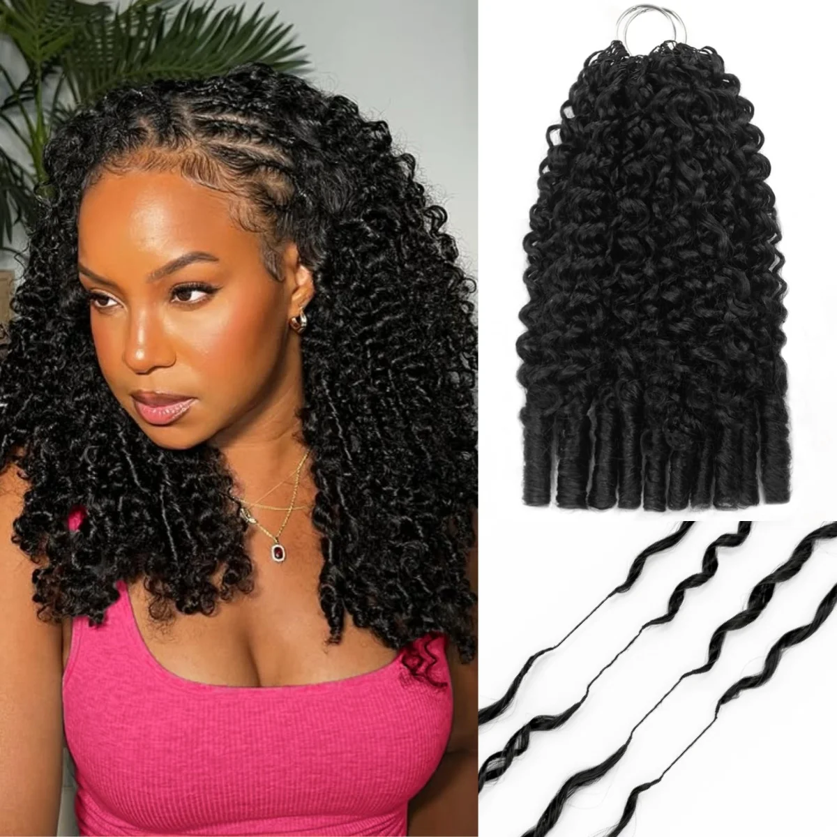 

100% натуральные человеческие волосы: бирманские кудрявые волосы для плетения крючком, невидимые бесшовные косички, кудрявые волосы для плетения крючком, невидимые бесшовные кудрявые волосы для плетения косичек.