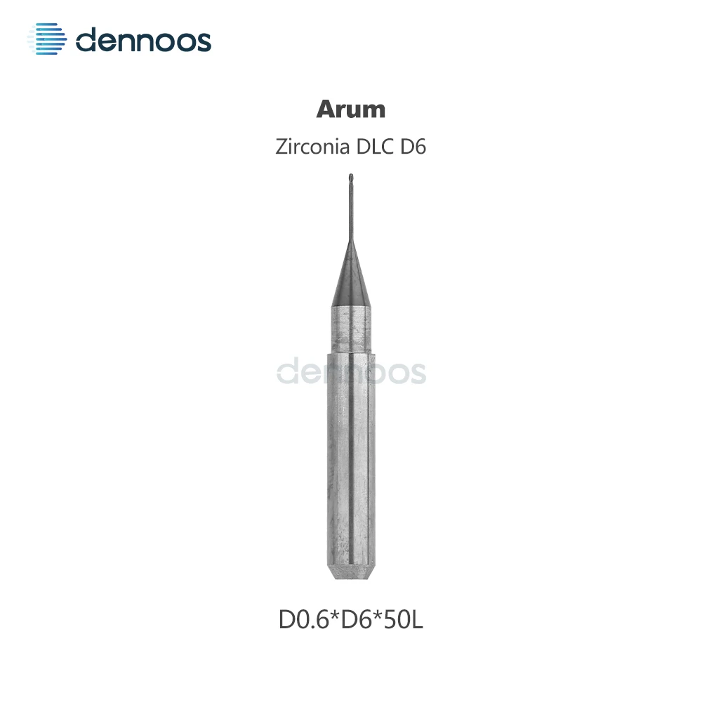 ARUM Zirkonoxid-Fräser D6 Schaft DCG/DC/DLC Beschichtung Schleiffräser 55,5 mm Länge 2,0/1,0/0,6 mm Durchmesser Arum Fresa Werkzeuge – Detail 13