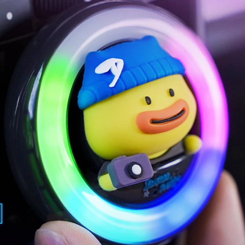 

Ритм светодиодный атмосферный светильник, милый мультяшный воздуховыпускной отверстие, автомобильный музыкальный пикап, ритм-свет, автомобильное ароматерапевтическое украшение интерьера