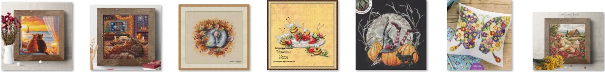 Cross Stitch Kits Package Greeting Needlework Counted Kits The Feast of the Little Bees 34-28 Kits Embroidery Cross-stitch Set