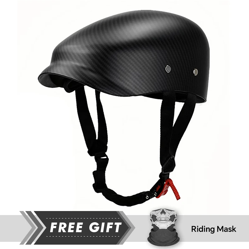 

Men Women Motorcycle Helmets Japanese Style Beret Cap Half Helmet ABS Shell Fashion Low Profile Half Helmet DOT Certification