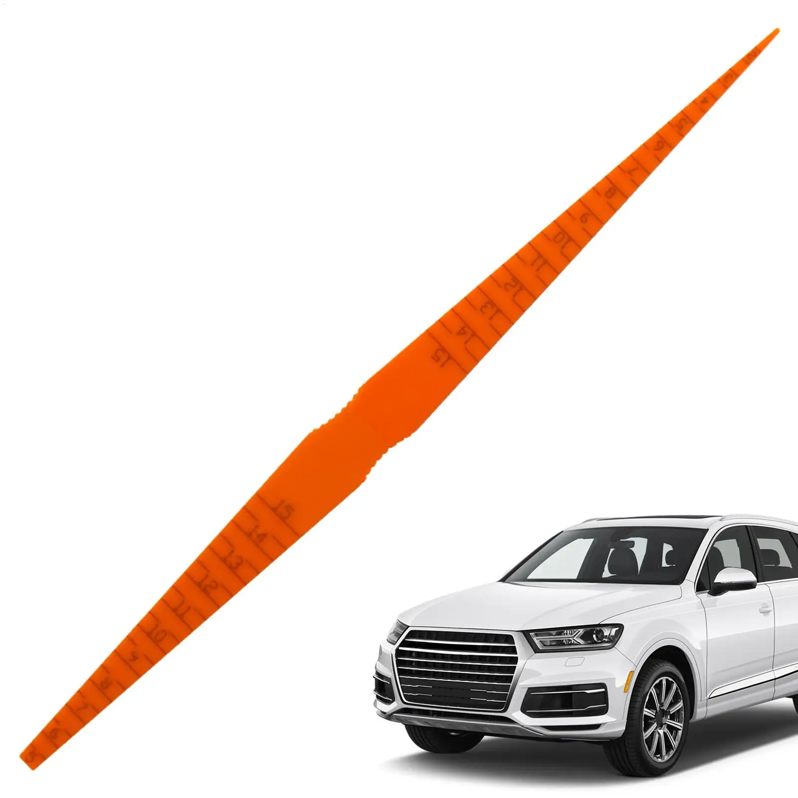 Auto Body Panel Gap Gauge Tool Vehicle Measurement Positioning Ruler Vehicles Body Measuring Positioning Alignment Tool For Hood