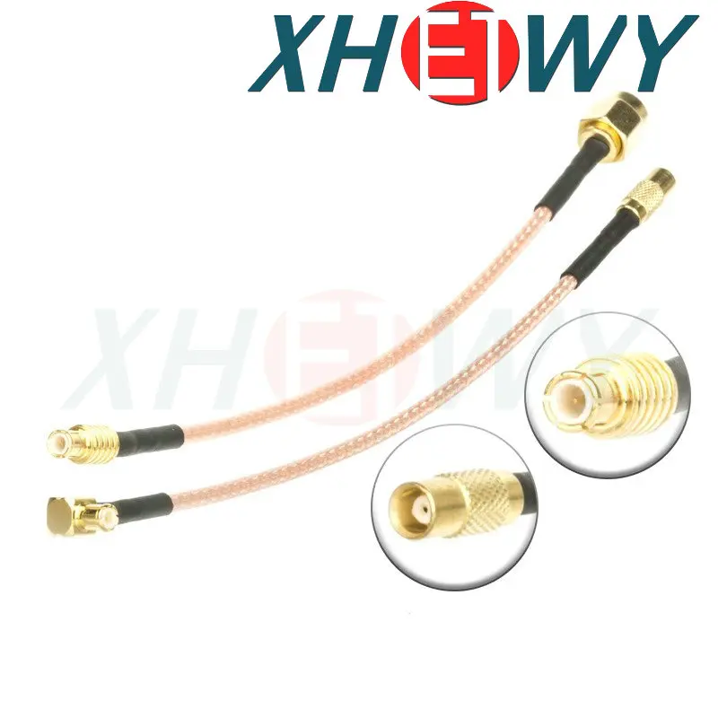 SMA to MCX RF line, MCX extension jumper, revolving mother connection antenna, RG316 coaxial feeder, SMA elbow