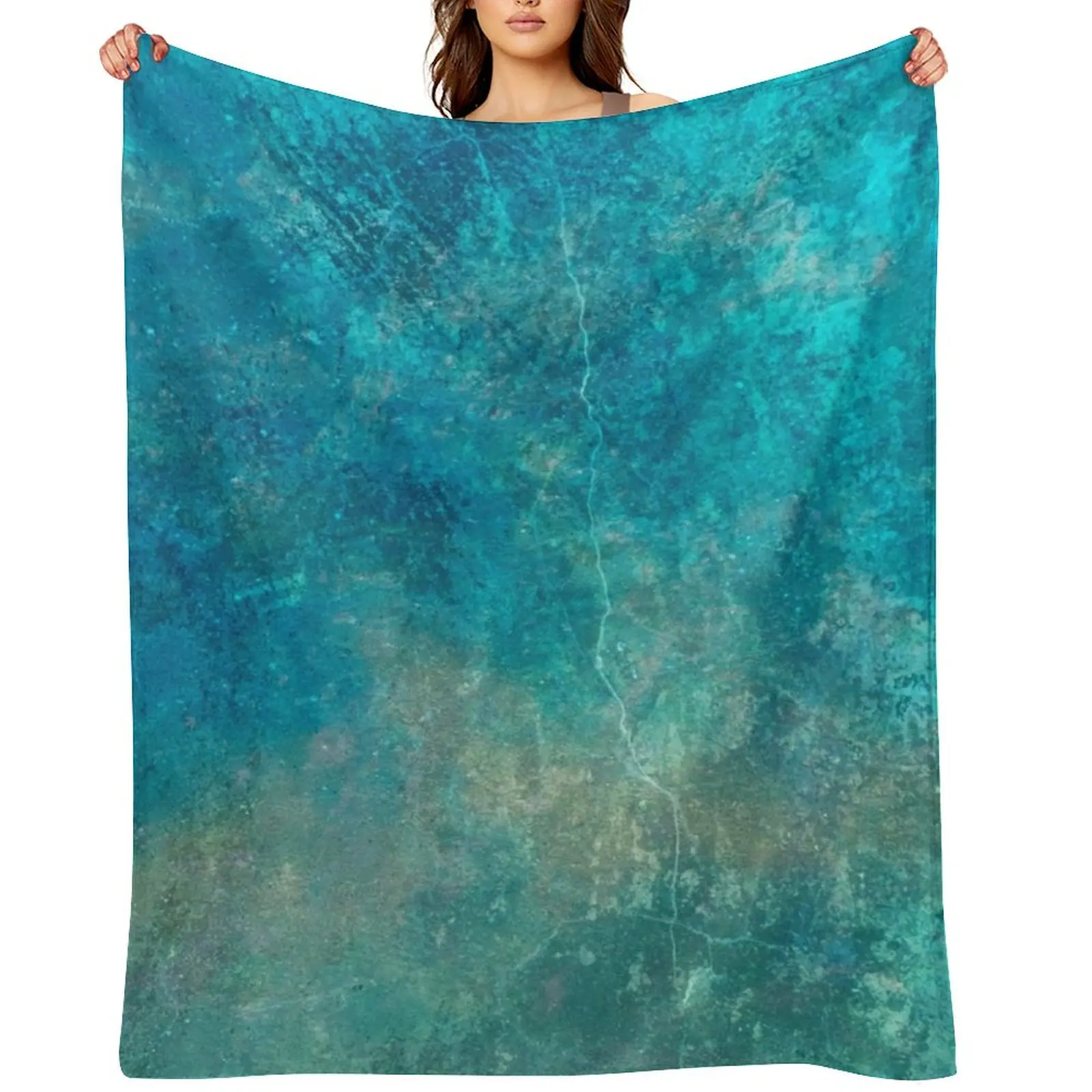 

blue ocean waves Throw Blanket manga Sofa Throw Plaid Moving Blankets