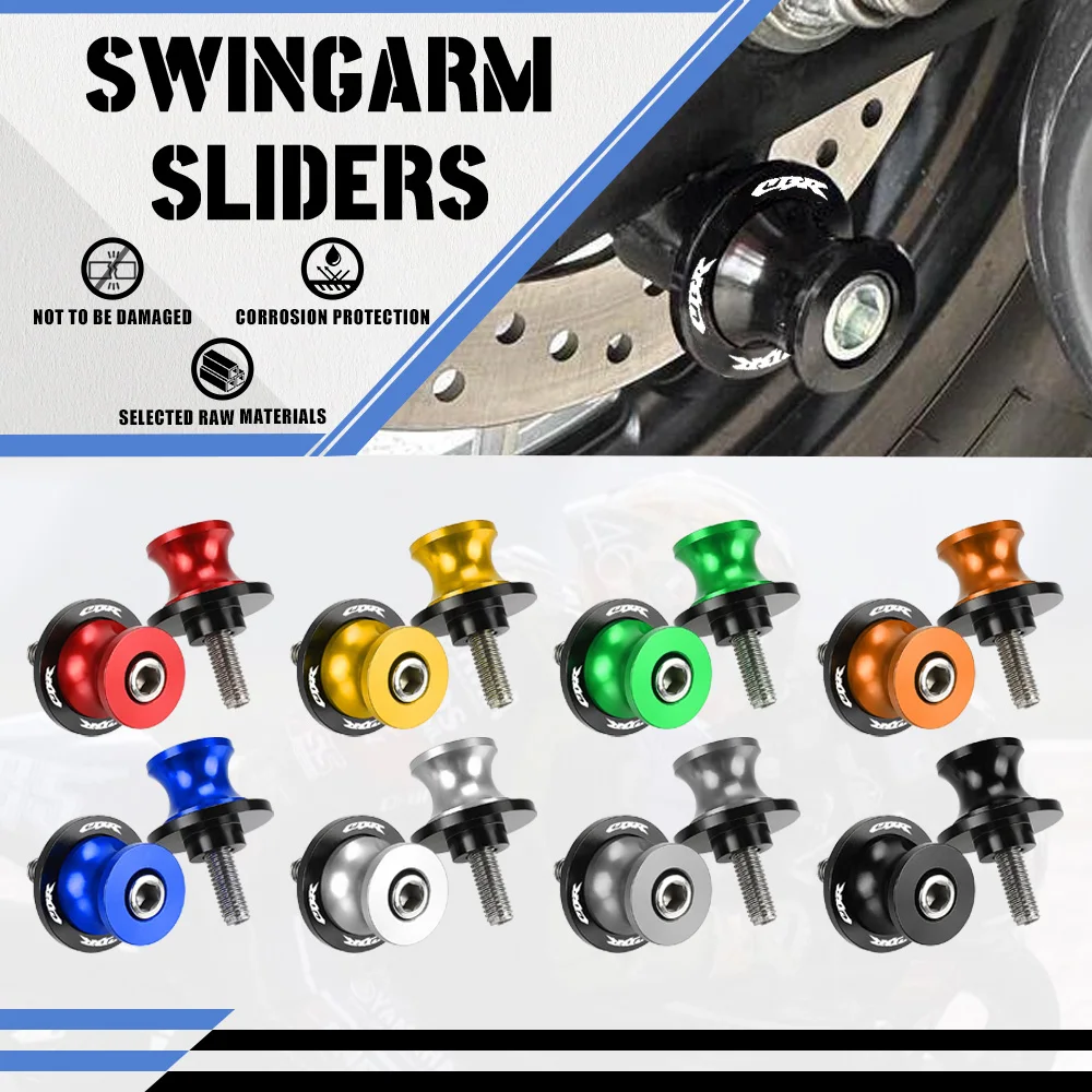 

8MM For Honda CBR 600 RR CBR 600RR CBR600rr 2003 2004 2005 2006 2007 Motorcycle Swingarm Spools Stand Screws Slider Accessories