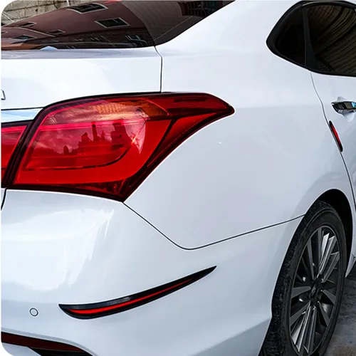 Imagen 2 del producto Protector de parachoques de coche, Protector de esquina, tira antiarañazos, pegatina Universal de PVC para guardabarros de coche, placa adhesiva de protección de parachoques delantero y trasero