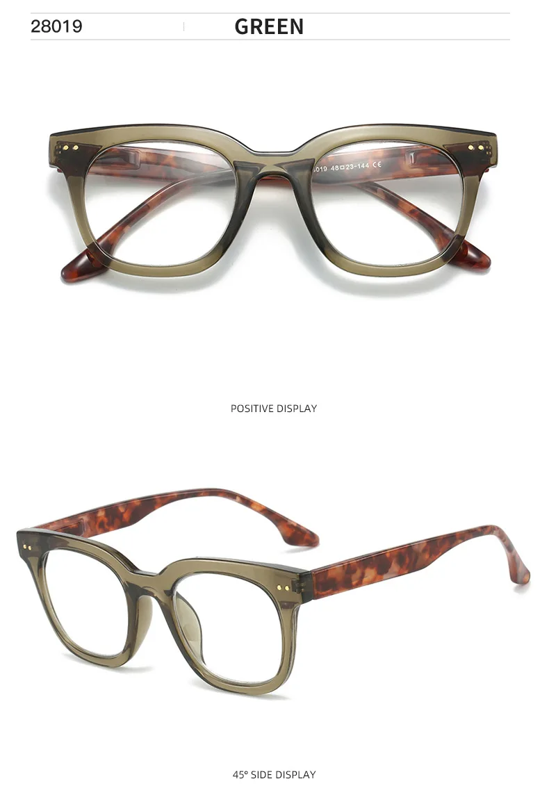 Sehr Dioptrien +4,25 4,5 5,0 bis +8,0 Lesebrille Ältere Männer Frauen Große Rahmen Anti Blaues Licht Presbyopie Brillen Leser – Detail 18