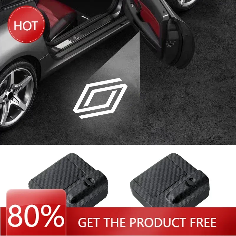 

Колпаки ступицы 1/2 шт. Автомобильный дверной проектор, светодиодные приветственные огни для Renault DACIA Scenic Loguna Twingo Symbol Fluence Espace Clio Auto Acc