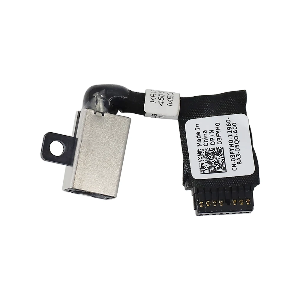DC Power Jack cable For Dell Inspiron 7370 7373 7380 P83G 450.0B502.0001 450.0B502.0011 03FYH0