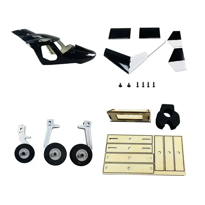Roban 450L RC Helicopter Spare Parts landing skid LED motor tail blade motherboard ESC transmitter battery canopy servos gear