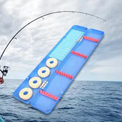 Fishing Tackle Float Box Professional Storage Case Organizer Spools Line Box Portable Fishing Accessories Equipment Organization