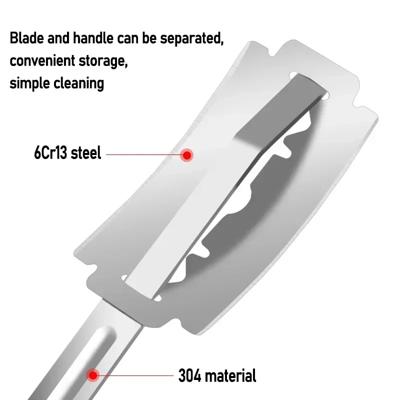 Bread Bakers Cutter Slashing Tool Bread Lame Dough Scoring Blade Tools Making Razor Cutter Curved Knife with Leather Protective