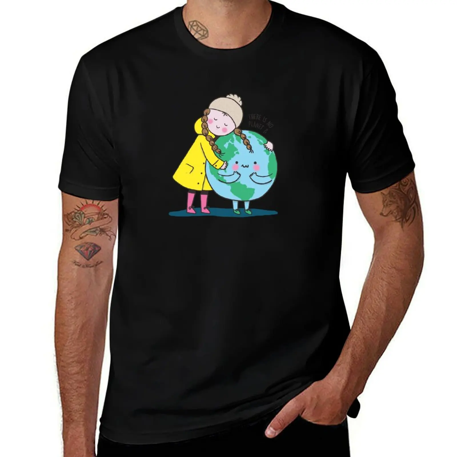THERE IS NO PLANET B T-Shirt anime t shirts oversize T-Shirt