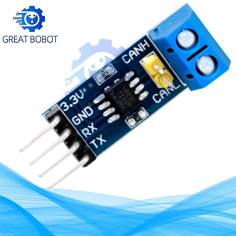 SN65HVD230 VP230 High-Stability CAN Transceiver Module 3V-3.6V Wide Voltage for Arduino