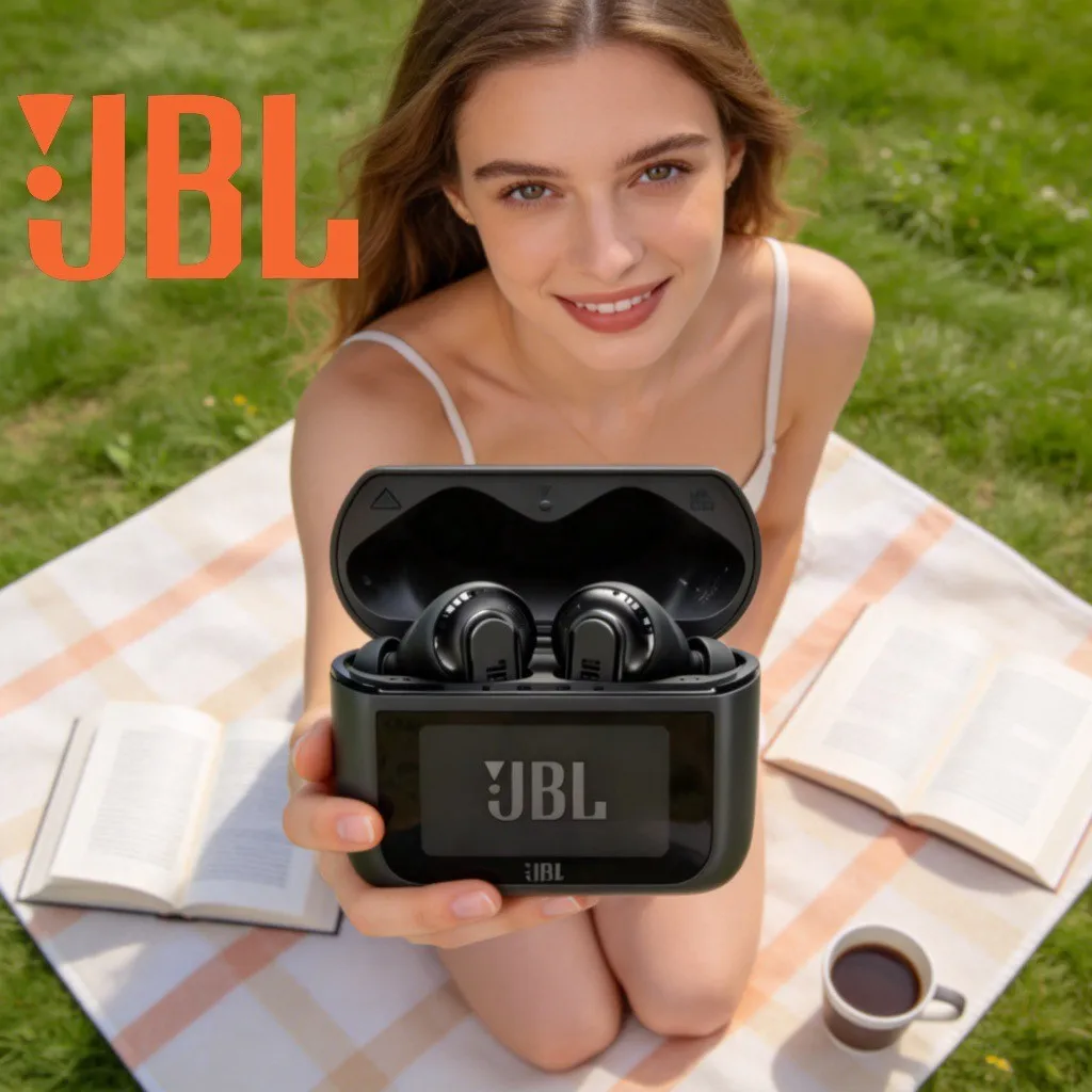 JBL TOUR PRO3 True Wireless Bluetooth Headphones with Business Active Noise Cancelling and Screen