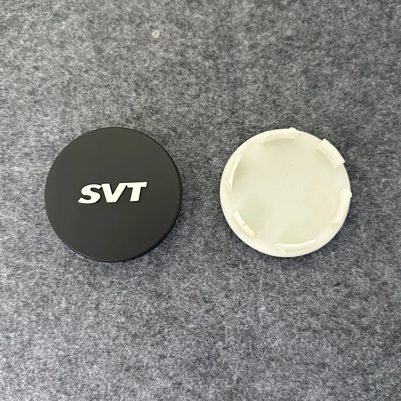 4pcs ABS 65mm Car Wheel Center Caps With SVT Emblem Logo Rim Hub Cover Styling Auto Accessories for Ford Raptor F150 SVT Badge