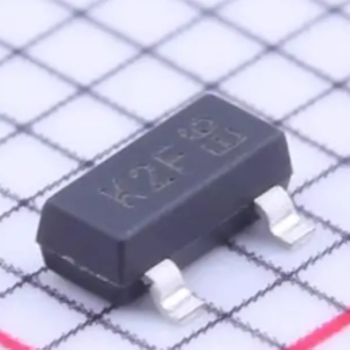 MMBT2907A-7-F Marking K2F SOT23-3 TO236 NEW Original Triode (BJT) K2F 300mW 60V 600mA PNP TRANS PNP 60V 0.6A SOT-23-3 K2F