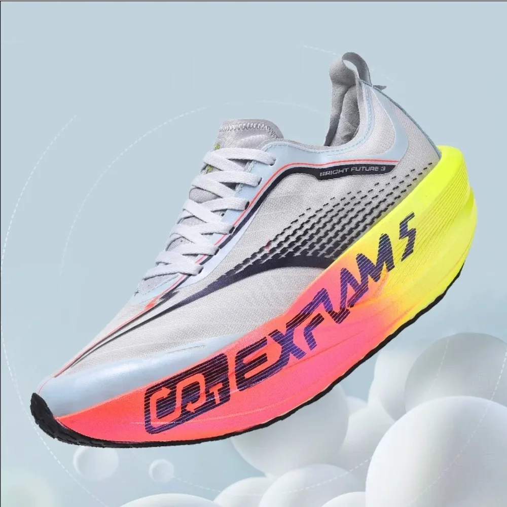 

Men Running Shoes Carbon Plate Speciality Marathon Sports Breathable Lightweight Women's Comfortable Nonskid Leisure Sneakers