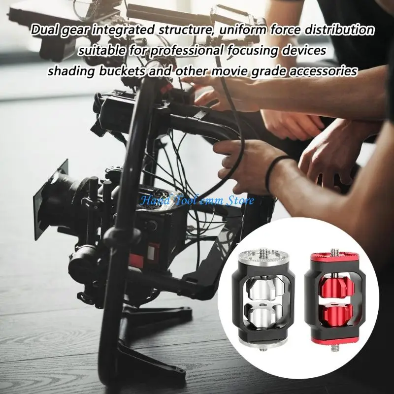

H37F Rosette Mount Extension Adapter With 15Mm Rod Clamp For DSLR Camera Cage Male Thread for Camera Accessories