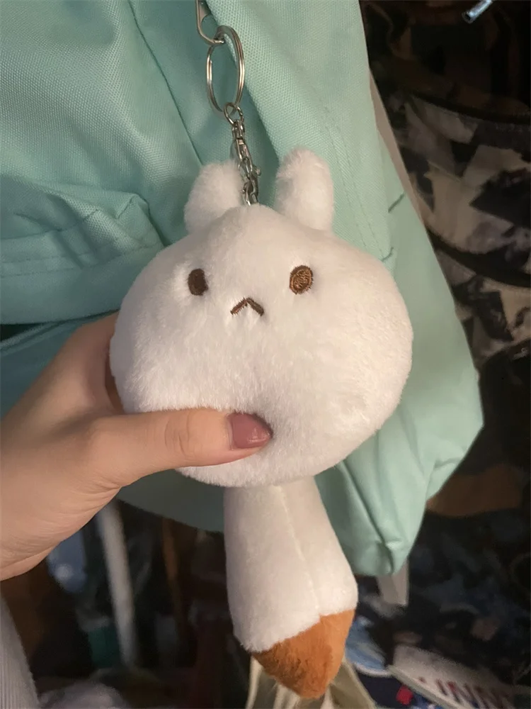 22cm Genshin Impact Klee Dodoco Plush Keychain Soft Pendant Stuffed Animal Backpack Keyring Cosplay Props Fans Girls Kids Gifts