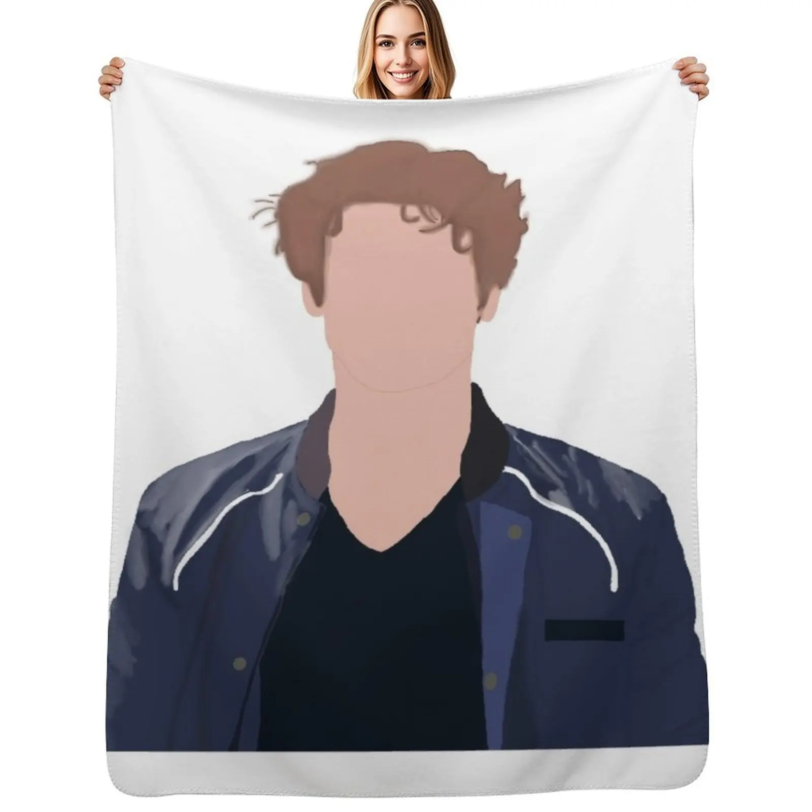 Jesse St. James Throw Blanket Decorative Throw Vintage Plaid Thins Summer Decorative Sofa Blankets