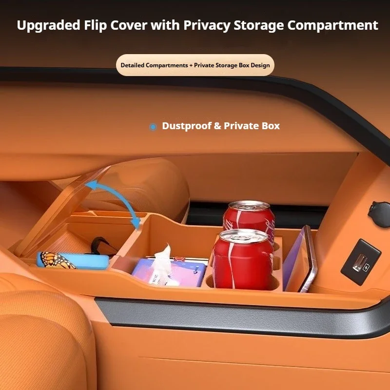 NEW1 Storage Box for GWM Wey 80 80L G9 ALPINE Interior Accessories Center Console Organizer Tray Custom Fit Tray Lower Layer