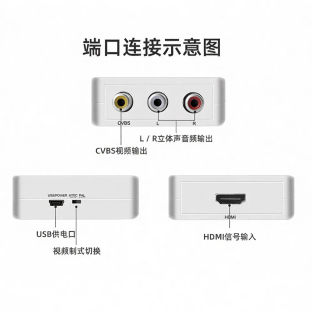 HDMI-zu-AV-Konverter für Compo – Hdmi Cable Bewertung und Preis