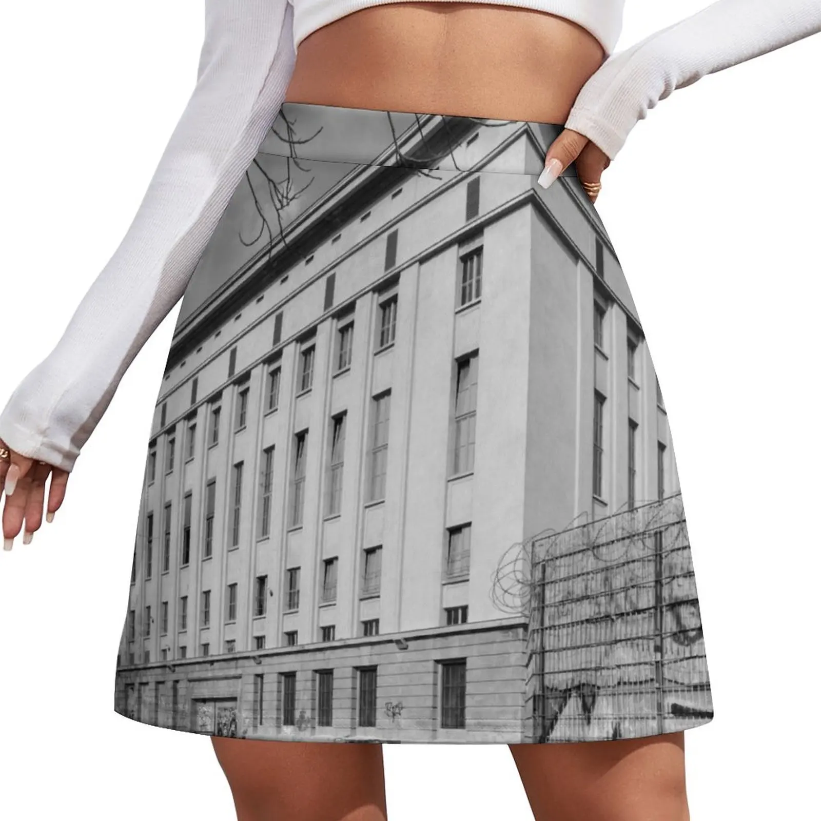 

Мини-юбка Berghain, сексуальная юбка, новая внешняя одежда, платье, женская летняя мини-юбка