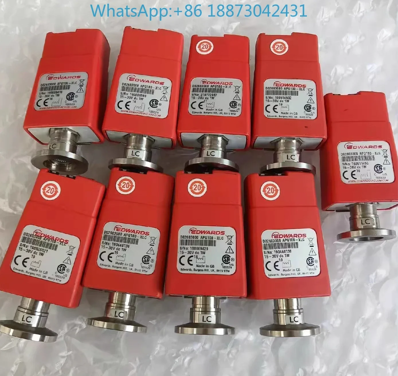 （1PC)）E-dward vacuum gauge AIM-S, APG100-APG-XLC-XM-MP-MPB-M/15NW16/25