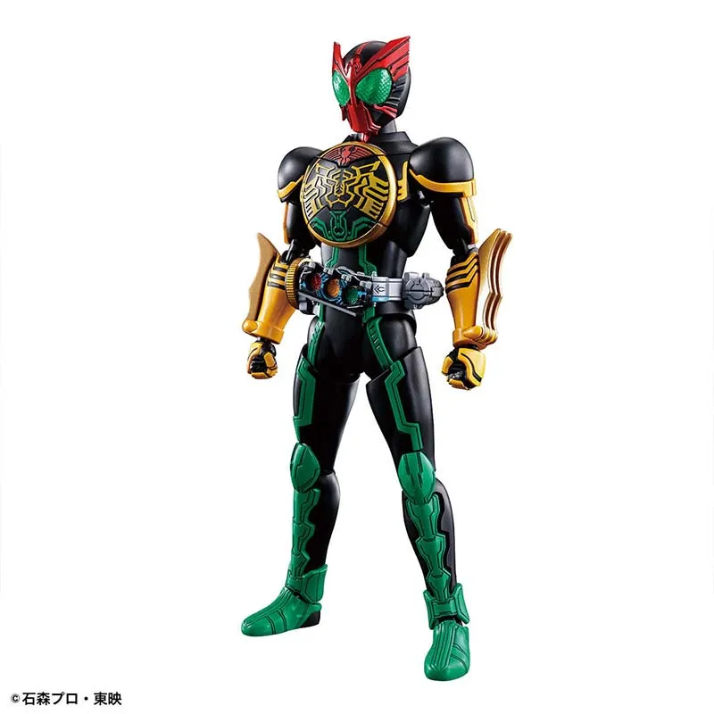 Bandai Original Kamen Rider Figure-rise Standard Double Decade Ghost OOO Agito Hibiki Anime Mecha Action Figure Model Kit Toy view 3