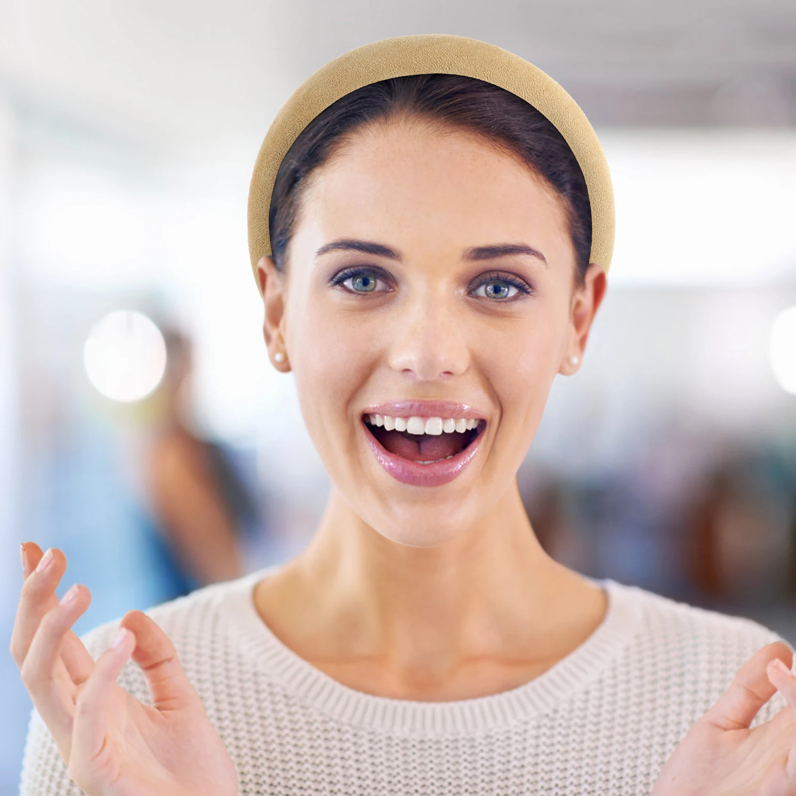 

4pcs Headband Girls Accessories Children Retro Design Comfortable Lightweight Daily Banquet Simple Hair Hoops Women Headdress