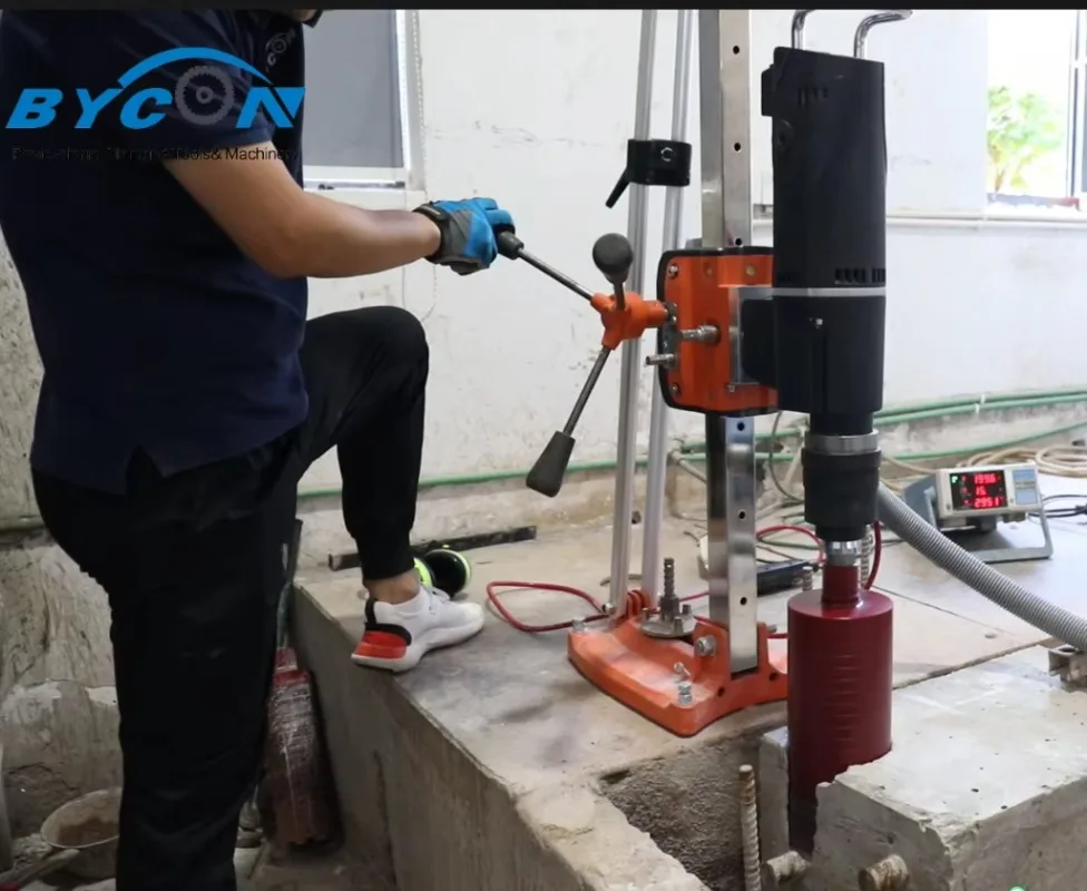 BYCON Nowa, mocna elektryczna wiertarka udarowa do betonu DB-352 3-biegowa wiertarka udarowa z szczotkami
