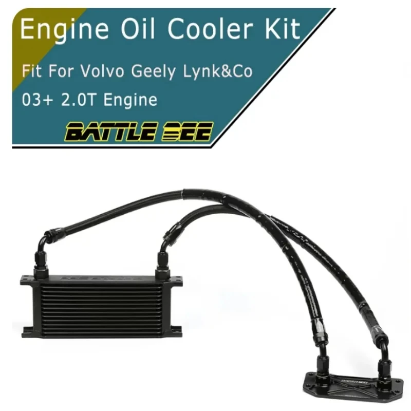 

BATTLE BEE Oil Cooler Kit Radiator Suitable for LYNK&CO 03+2.0T/1.5T Oil Filter Adapter Radiator Oil Cooler BB-OCK-101