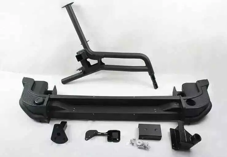 High quality for Jeep  wrangler JK 4X4 auto rear bumper J063-2   WITH Spare tire rack  jeep  