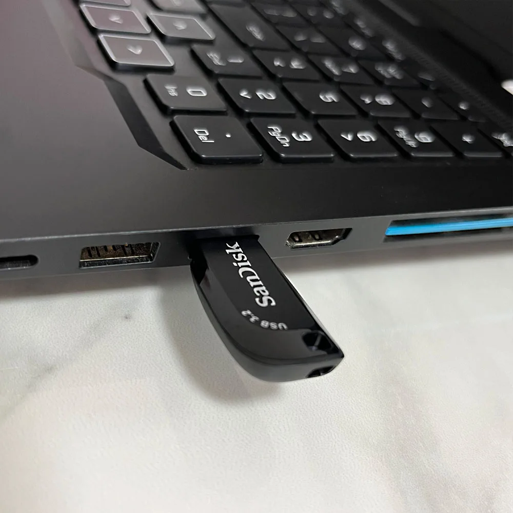 SanDisk USB Flash Drive USB 3.2 Mini Pendrive CZ410 256GB 128GB 64GB 32GB Pen Drive Read Speed up to 100 M/s Memory Stick U Disk