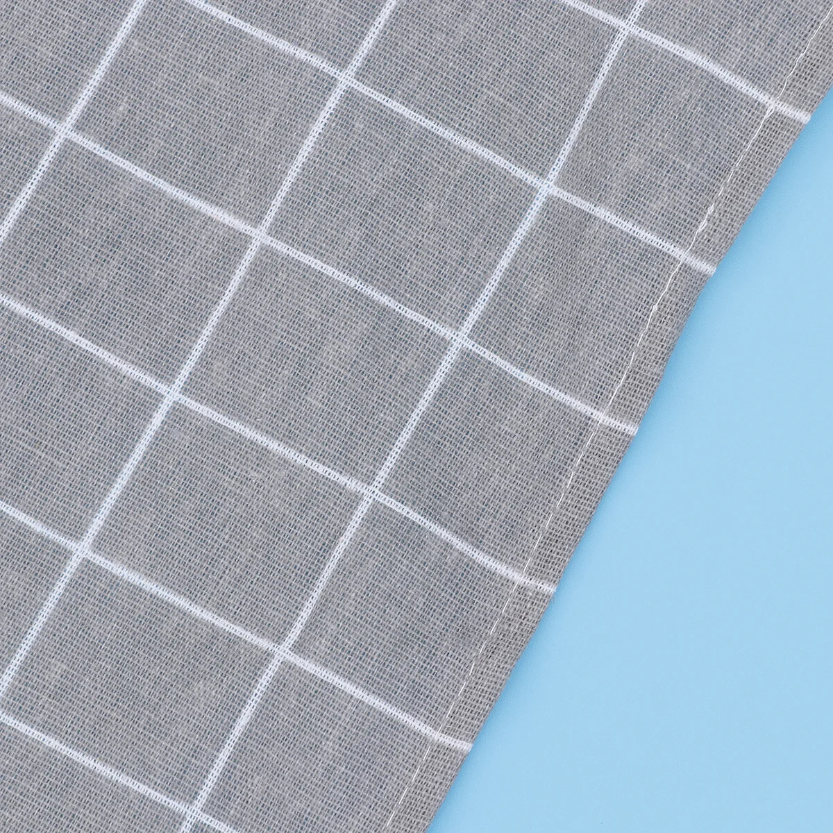 

Oilproof Cotton Linen Apron Grey Grid Beige Hanging Neck Cooking Pinafore Dirt Proof Adjustable Straps Home Outdoor Camping