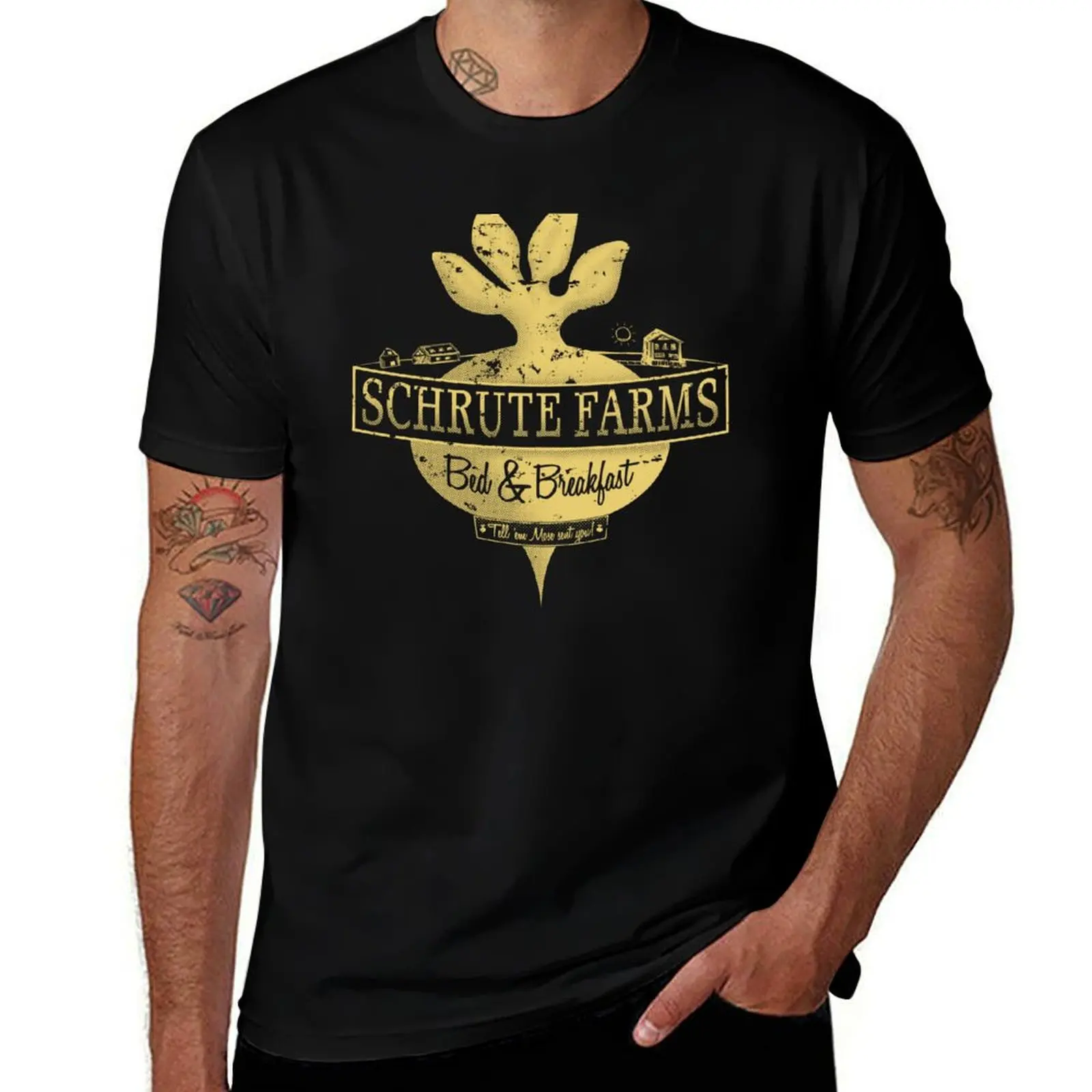 

Schrute Farms (Special Mose edition!) T-Shirt custom t-shirts man t shirt cotton t shirt men