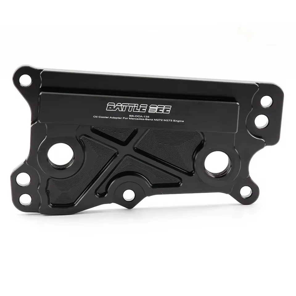 

001 Engine Oil cooler ADAPTER FOR Mercedes-BENZ M272 V6 3.5L M273 V8 W207 W211 W212 E280 E280 E300 E350 M272 GL550