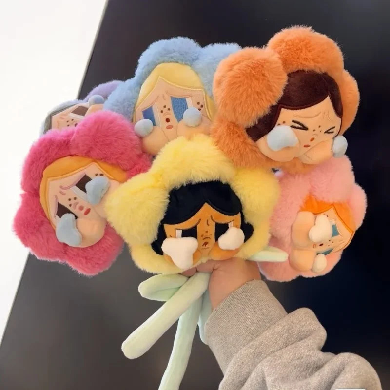 Original Crybaby Sad Club Series-plush Flower Model 1pc/6pcs Crybaby Mystery Gift Cute Model Toys Doll Kids Gifts