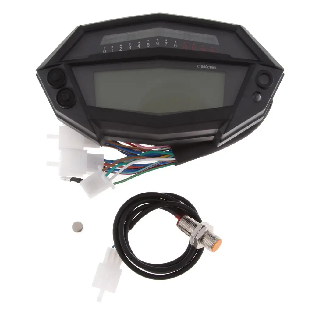 Digital LCD Tachometer Speedometer Gear Indicator for Kawasaki Z1000