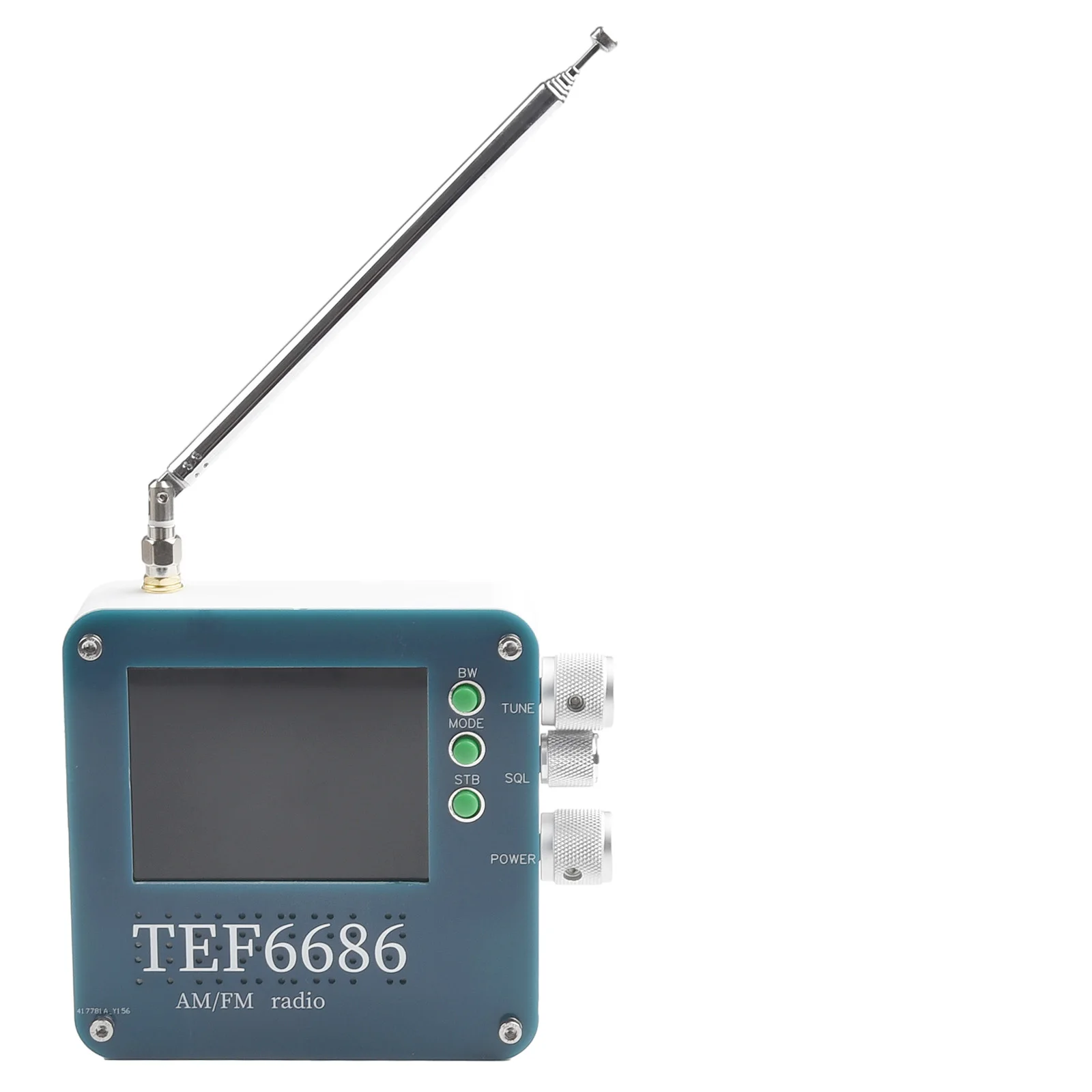 

Practical TEF6686 Receiver Telescopic Antenna 1.20 FM (65M-108M) 144Khz-27000Khz 3D Printing Shell 65Mhz-108Mhz