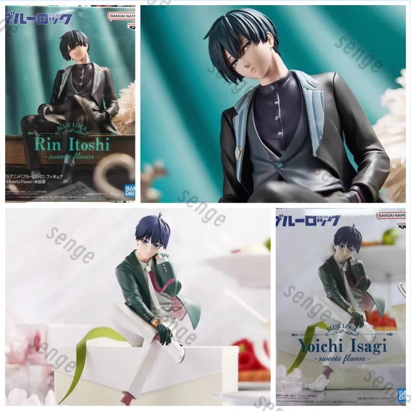 

[Genuine in stock] Bandai Banpresto Blue Prison sweets flavor Kiyoshiichi & Itoshi Rin Kage Pin Figure Set Gift Ornament