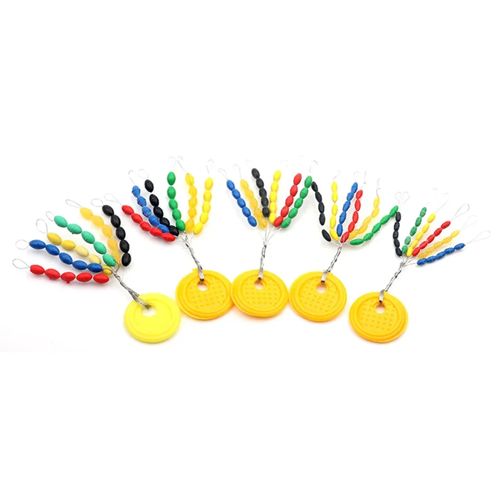 Brand New High Quality Stop Beads Line Stoppers Beads Float Stops Fishing 30pcs/Group Anti-collision Beans Rig Buffer